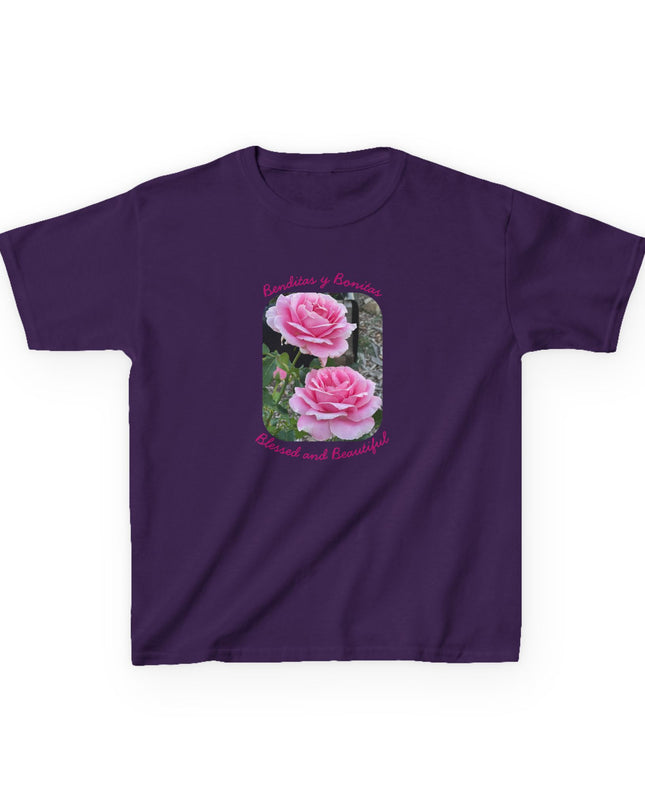 "Blessed and Beautiful" Kids Heavy Cotton Tee