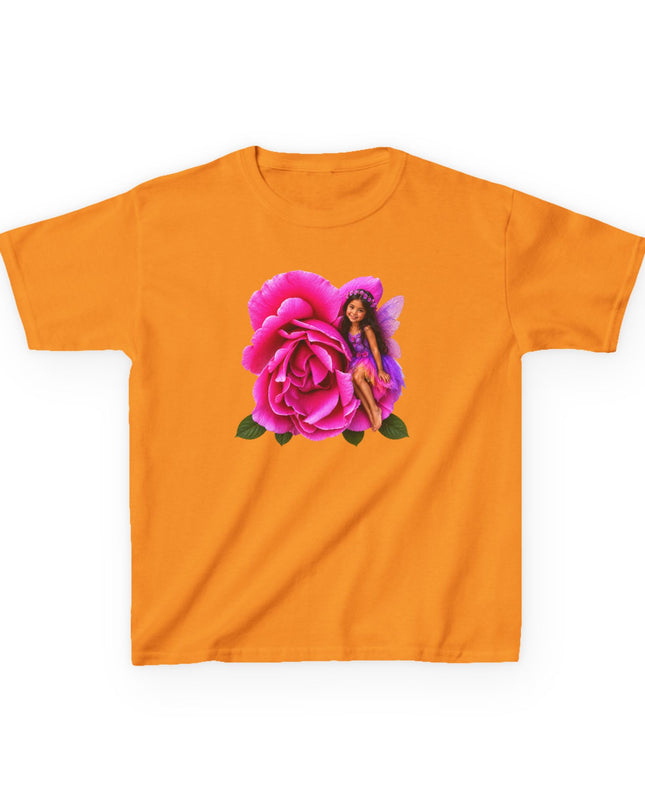 "Rose Fairy" Kids Heavy Cotton Tee
