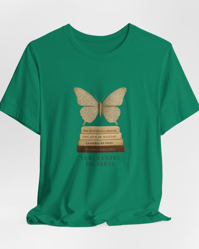 "Vuela entre Palabras" Unisex Jersey Short Sleeve Tee