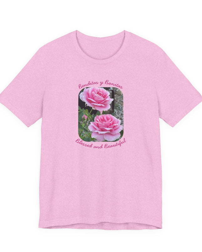 "Blessed and Beautiful" Unisex Jersey Short Sleeve Tee