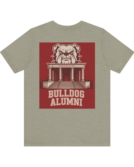 "Bulldog Alumni" Unisex Jersey Short Sleeve Tee