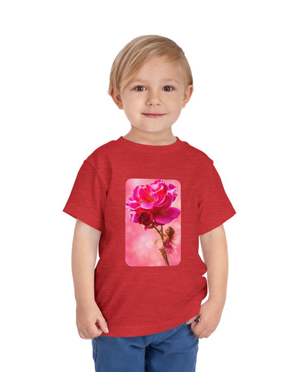 "Fairy Rose" Toddler Short Sleeve Tee