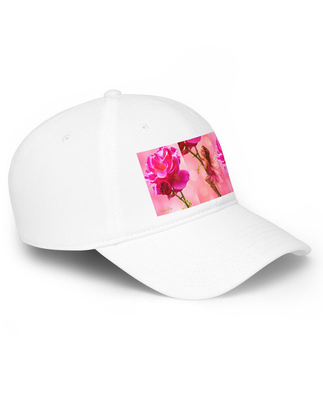 "Fairy Rose" Low Profile Baseball Cap
