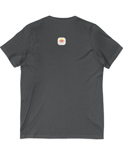 "Blessed and Beautiful" Ladies' V-Neck T-Shirt