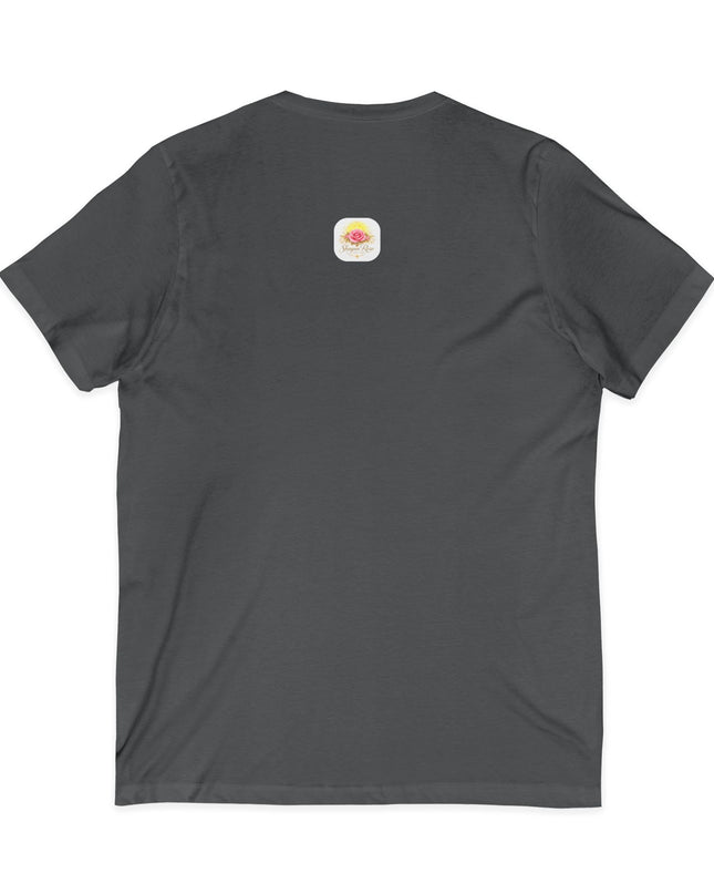 "Blessed and Beautiful" Ladies' V-Neck T-Shirt