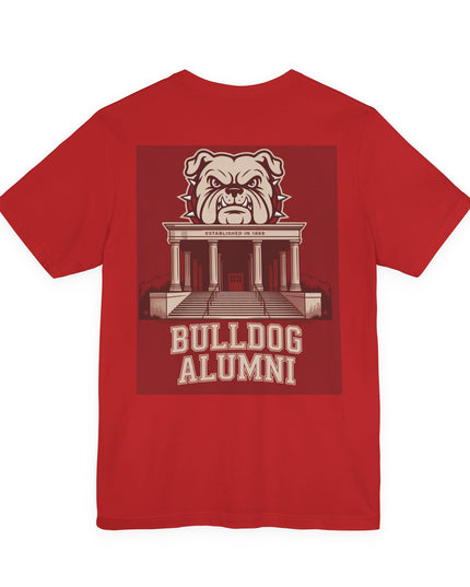 "Bulldog Alumni" Unisex Jersey Short Sleeve Tee