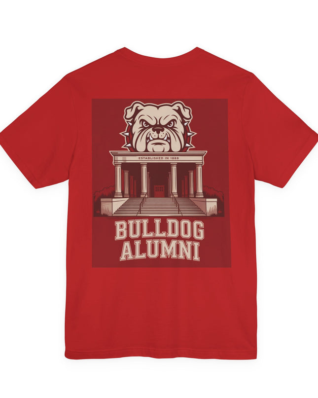 "Bulldog Alumni" Unisex Jersey Short Sleeve Tee