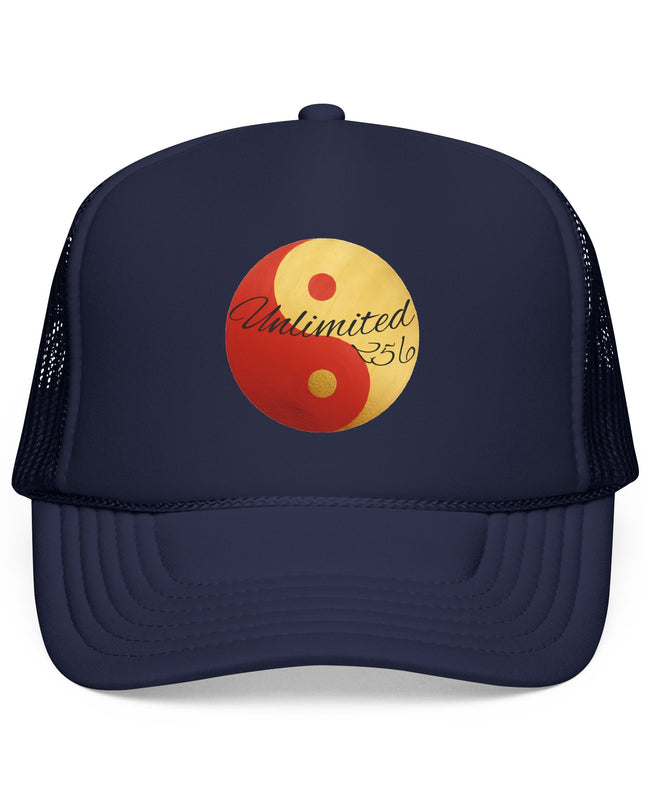 "Ying Yang, Unlimited 256" Foam Trucker Hat