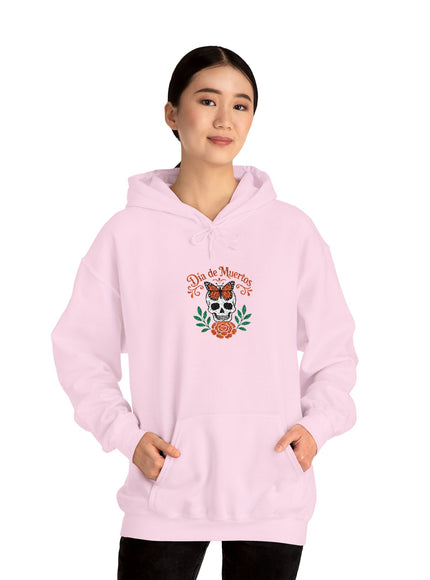 "Día de Muertos" Unisex Heavy Blend Hooded Embroidered Sweatshirt