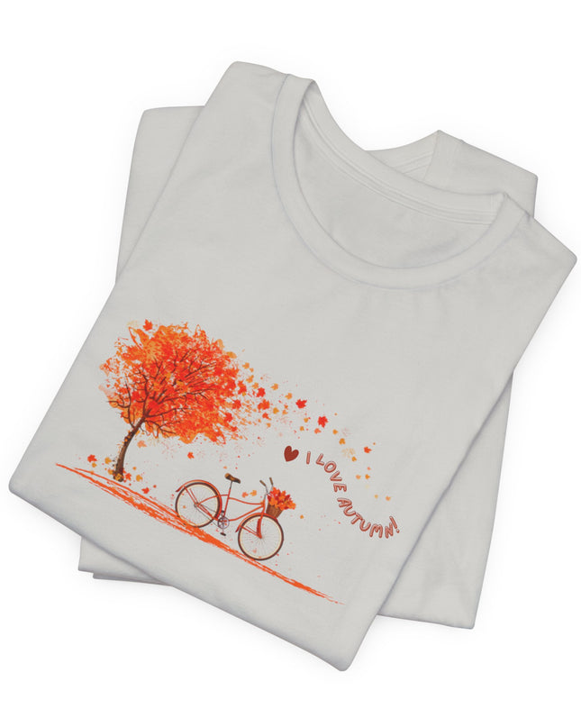 "I Love Autumn" Unisex Jersey Short Sleeve Tee