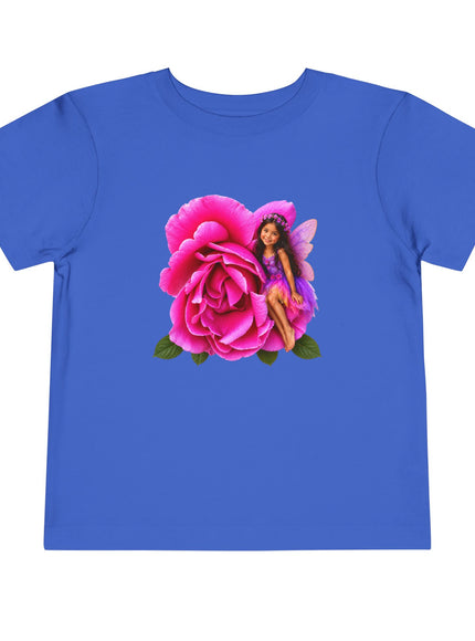 "Rose Fairy" Toddler Short Sleeve Tee