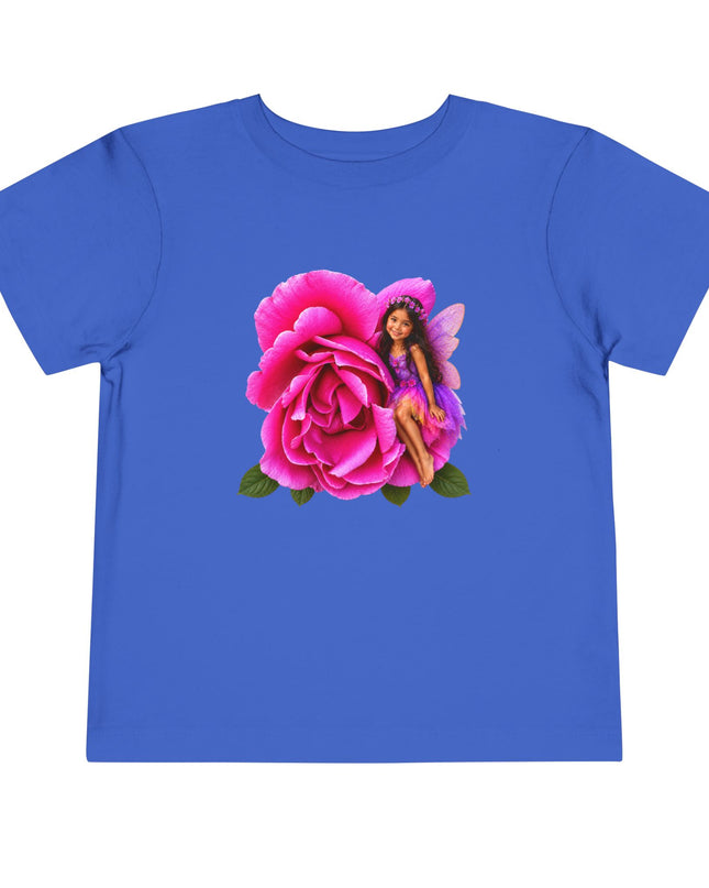 "Rose Fairy" Toddler Short Sleeve Tee