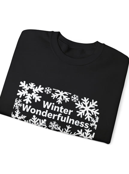"Winter Wonderfulness" Unisex Adult Sweatshirt