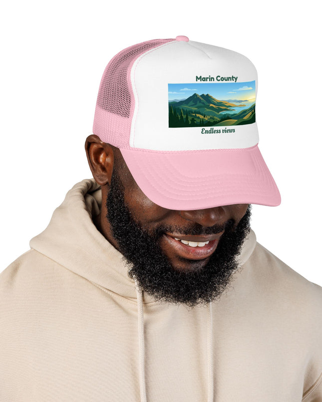 "Marin County - Endless Views" Foam Trucker Hat