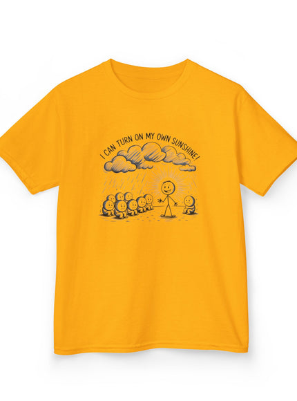 I can make my own sunshine Kids Heavy Cotton™ Tee