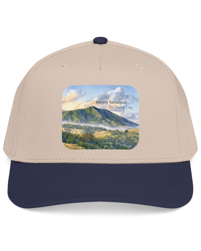 "Mount Tamalpais, the Sleeping Lady" Mid Profile Baseball Cap