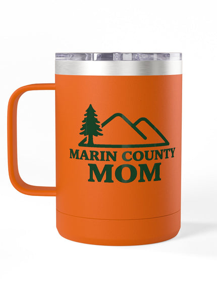"Marin Country Mom" Coffee Mug Tumbler, 15oz