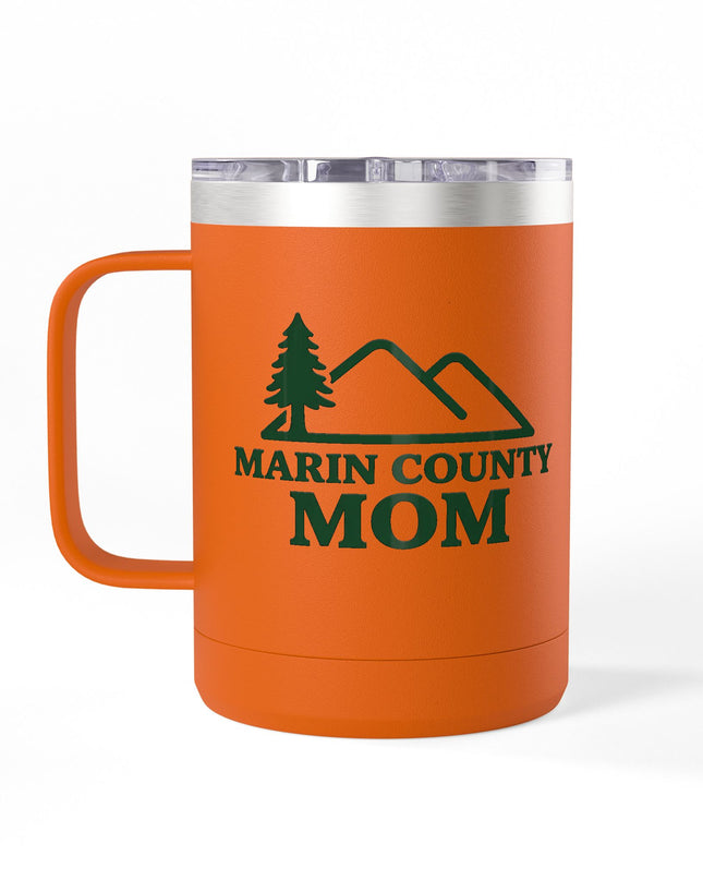 "Marin Country Mom" Coffee Mug Tumbler, 15oz