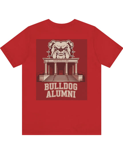 "Bulldog Alumni" Unisex Jersey Short Sleeve Tee