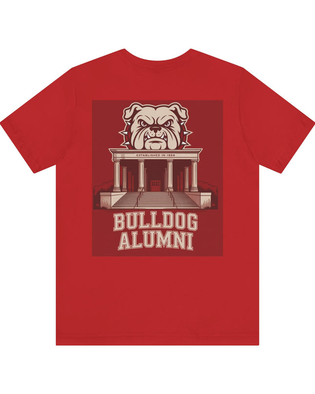 "Bulldog Alumni" Unisex Jersey Short Sleeve Tee