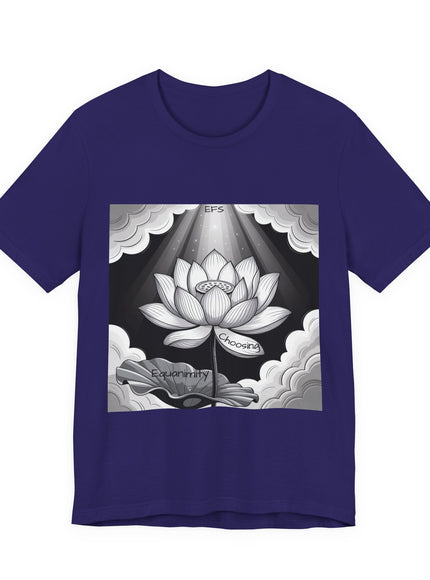 "Choosing Equanimity, EFS (Energy for Success)" Unisex Jersey Short Sleeve Tee