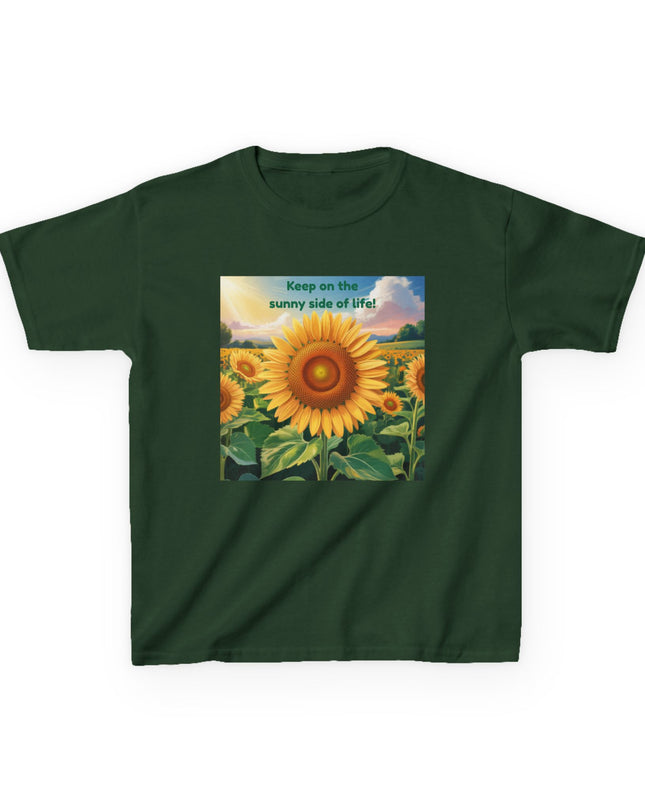 "Keep on the Sunny Side of Life" Kids Heavy Cotton Tee