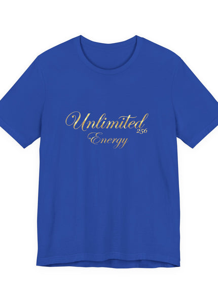 "Unlimited 256 Energy" Unisex Jersey Short Sleeve Tee