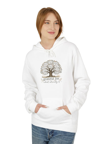 "Grateful For What Already Is" Unisex Midweight Softstyle Fleece Hoodie