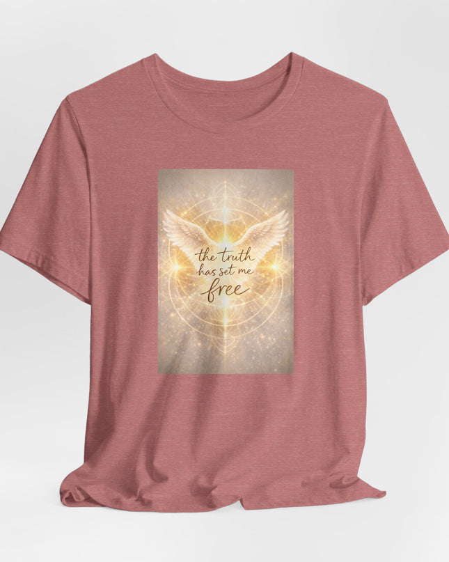 "The Truth Has Set Me Free" Unisex Jersey Short Sleeve Tee