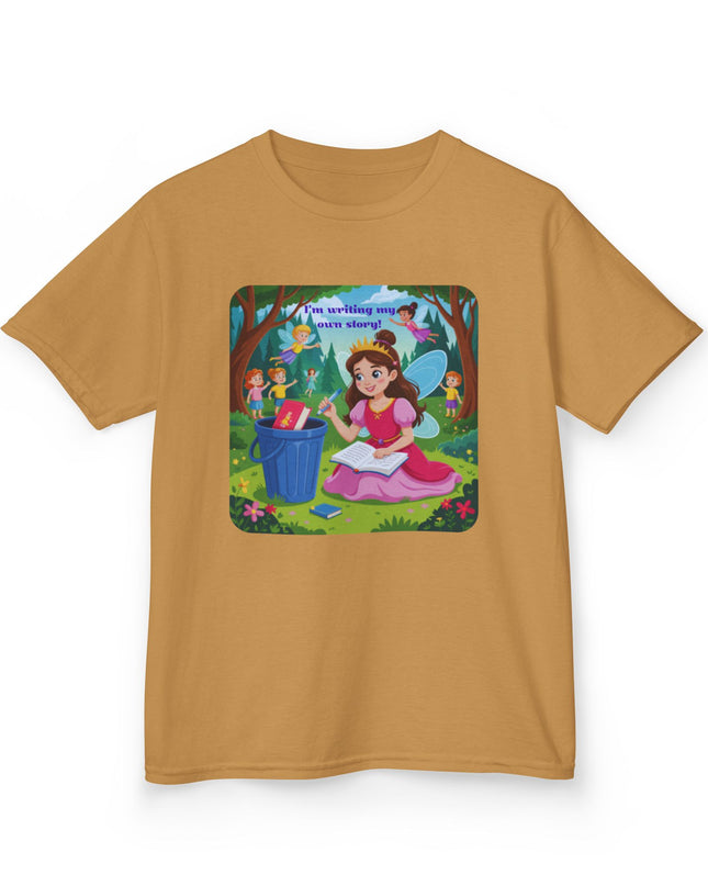 "I'm Writing my Own Story!" Kids Heavy Cotton Tee