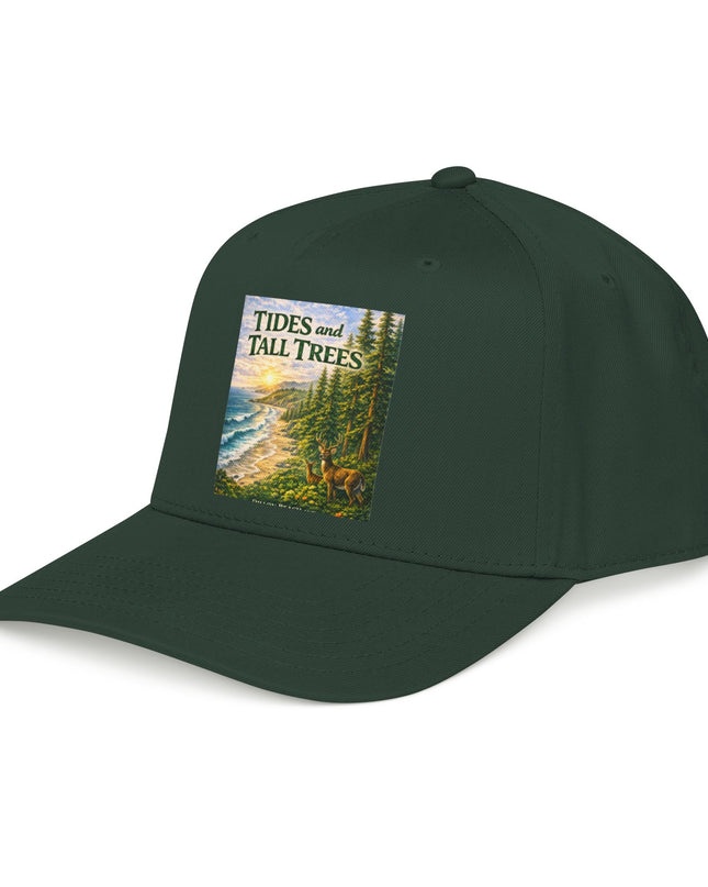 "Tides and Tall Trees" Mid Profile Baseball Cap