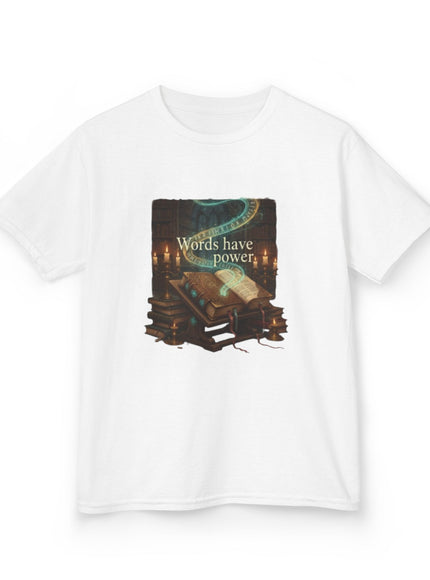 "Words Have Power" Kids Heavy Cotton Tee