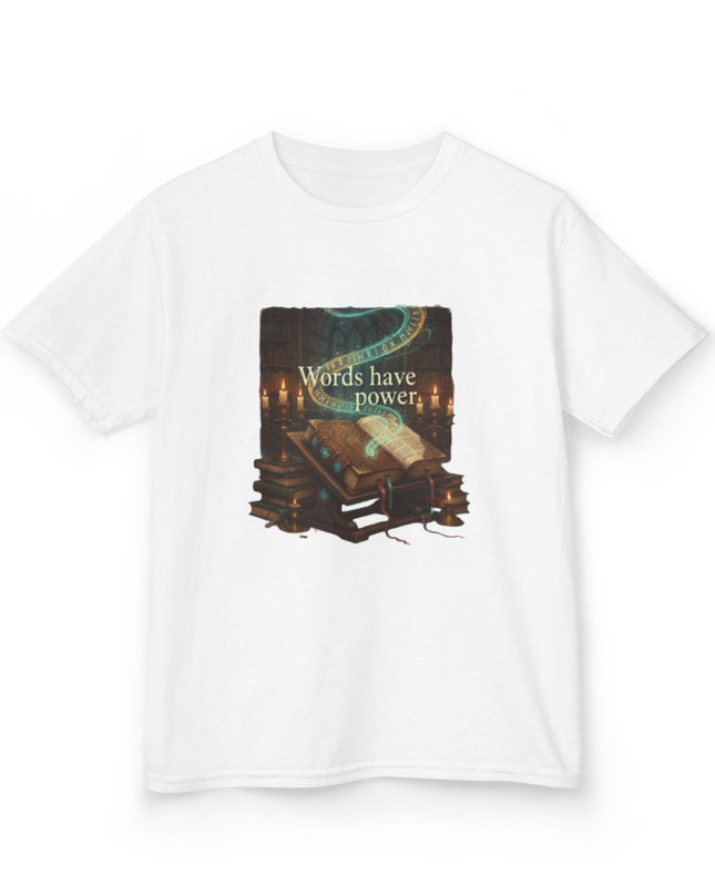 "Words Have Power" Kids Heavy Cotton Tee