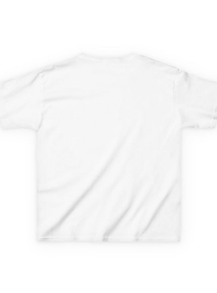 "Cat Face Sketch" Kids Heavy Cotton Tee