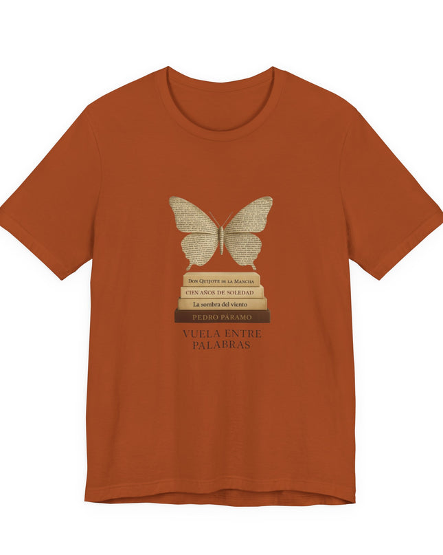 "Vuela entre Palabras" Unisex Jersey Short Sleeve Tee