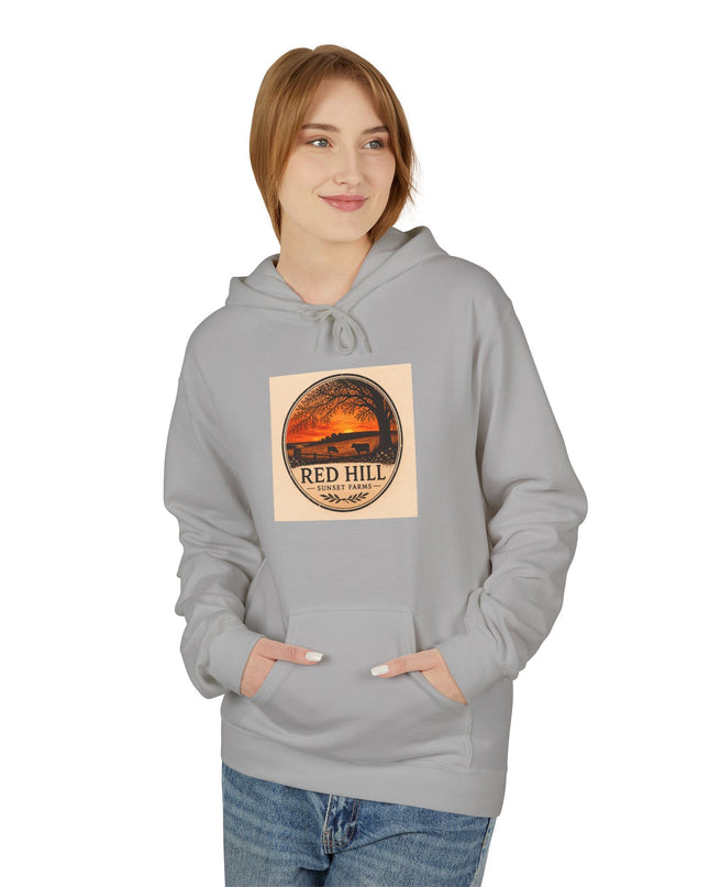 "Red Hill Sunset Farms" Unisex Midweight Softstyle Fleece Hoodie