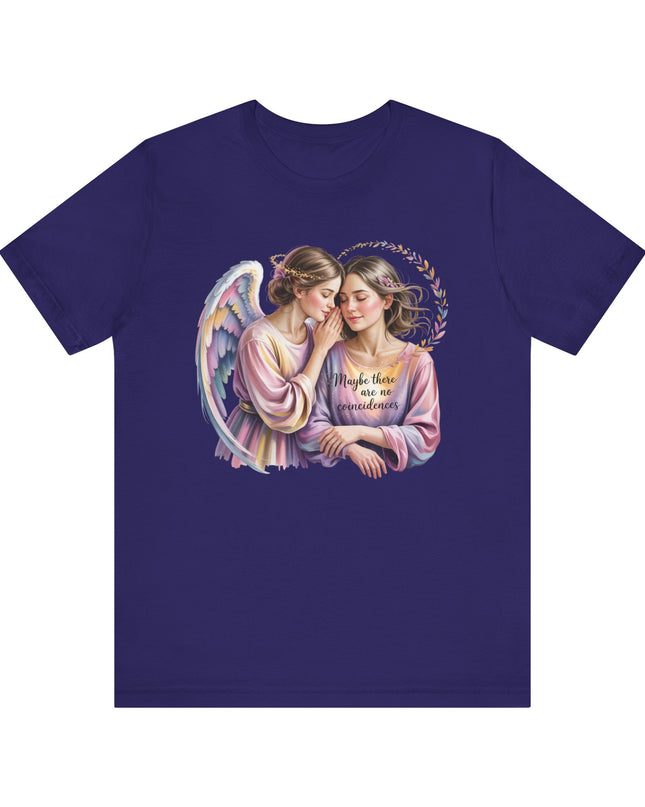 "Maybe There Are No Coincidences" Unisex Jersey Short Sleeve Tee