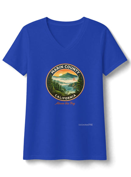 "Above the Fog" Women's Fan Favorite V-Neck Tee