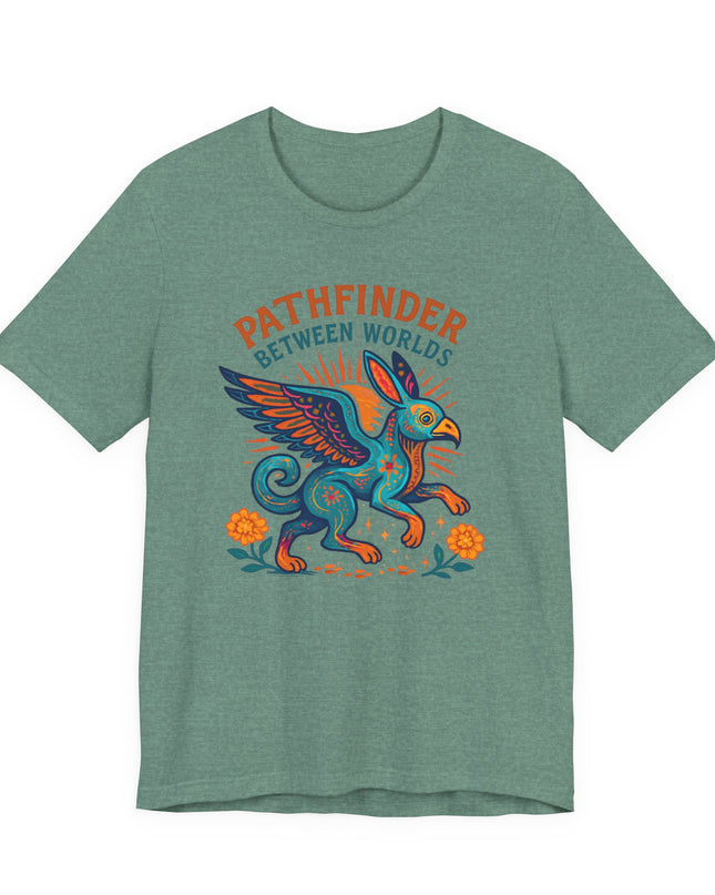 "Pathfinder Between World" Unisex Jersey Short Sleeve Tee