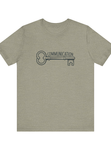 "Communication is Key" Unisex Jersey Short Sleeve Tee