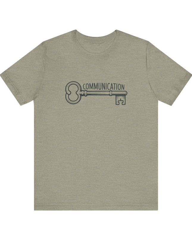 "Communication is Key" Unisex Jersey Short Sleeve Tee