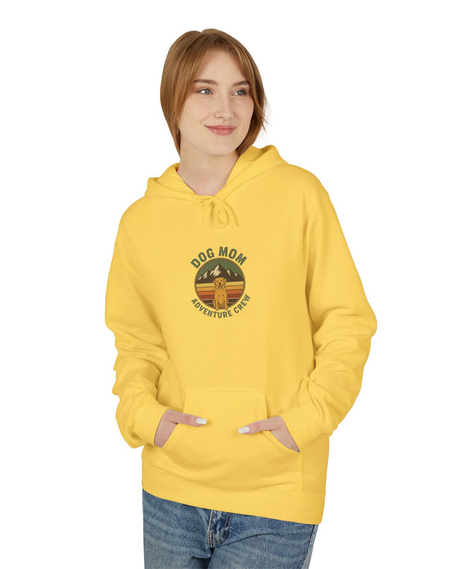 "Dog Mom" Unisex Midweight Softstyle Fleece Hoodie