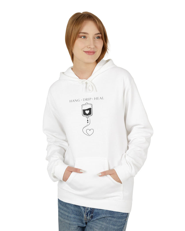 "Hang, Drip, Heal" Unisex Midweight Softstyle Fleece Hoodie