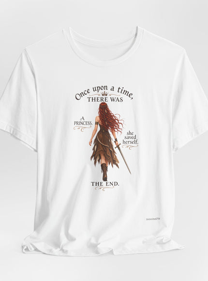 "She Saved Herself V5" Unisex Jersey Short Sleeve Tee