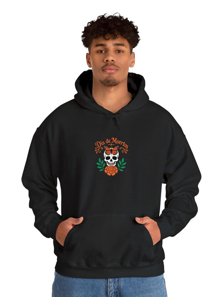"Día de Muertos" Unisex Heavy Blend Hooded Embroidered Sweatshirt