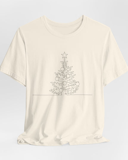 "Christmas Tree" Unisex Jersey Short Sleeve Tee