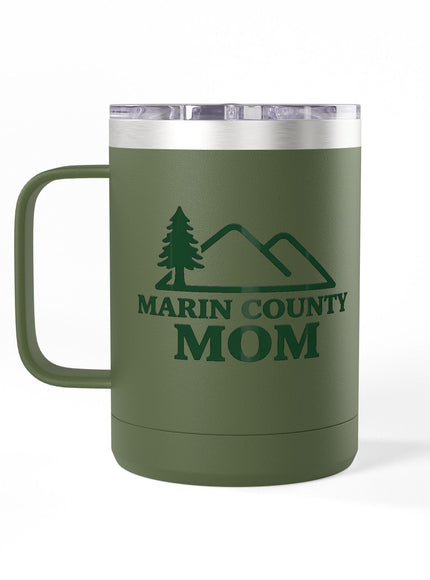 "Marin Country Mom" Coffee Mug Tumbler, 15oz