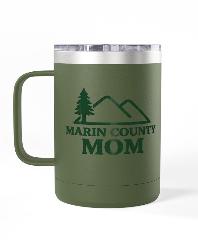 "Marin Country Mom" Coffee Mug Tumbler, 15oz