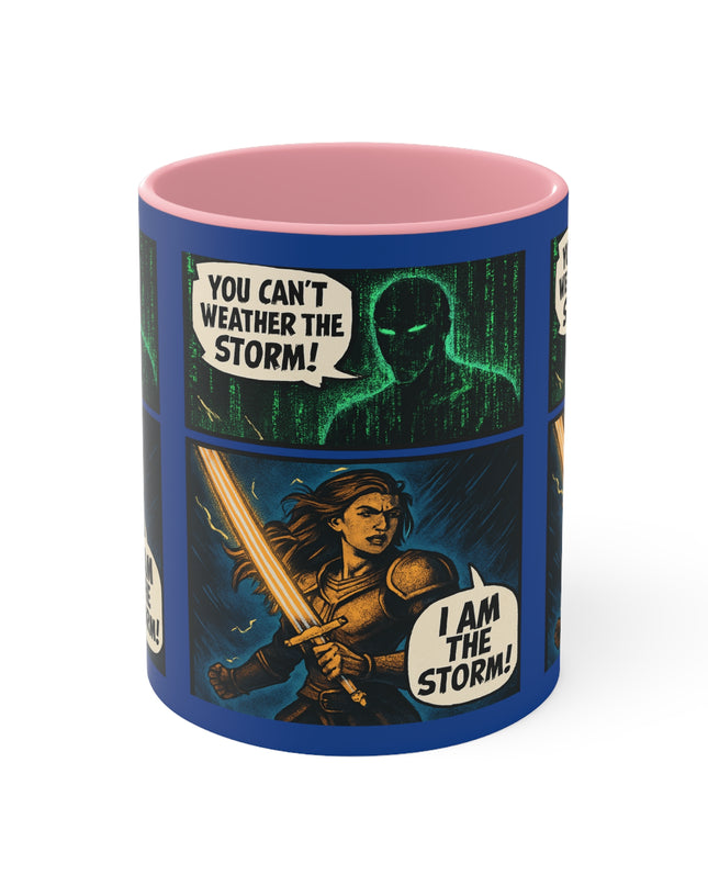 "I Am the Storm" Accent Mug