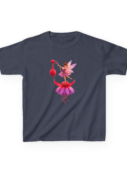 "Fuchsia Fairy" Kids Heavy Cotton Tee